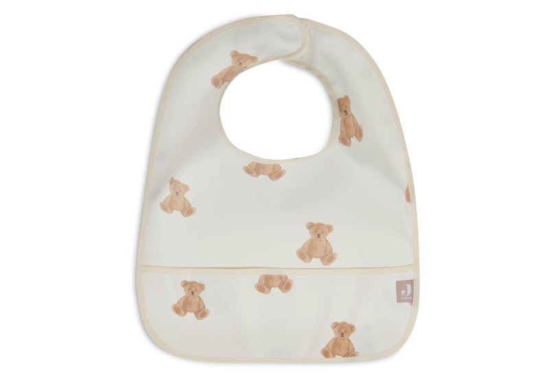 Jollein Bib Waterproof Teddy Bear (2pack) - Image 2